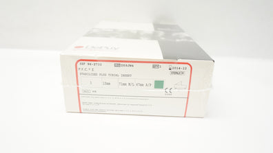 DePuy 96-2732 Stabilized Plus Tibial Insert Size 3, 15mm x 71mmM/L x 47mmA/P (x)
